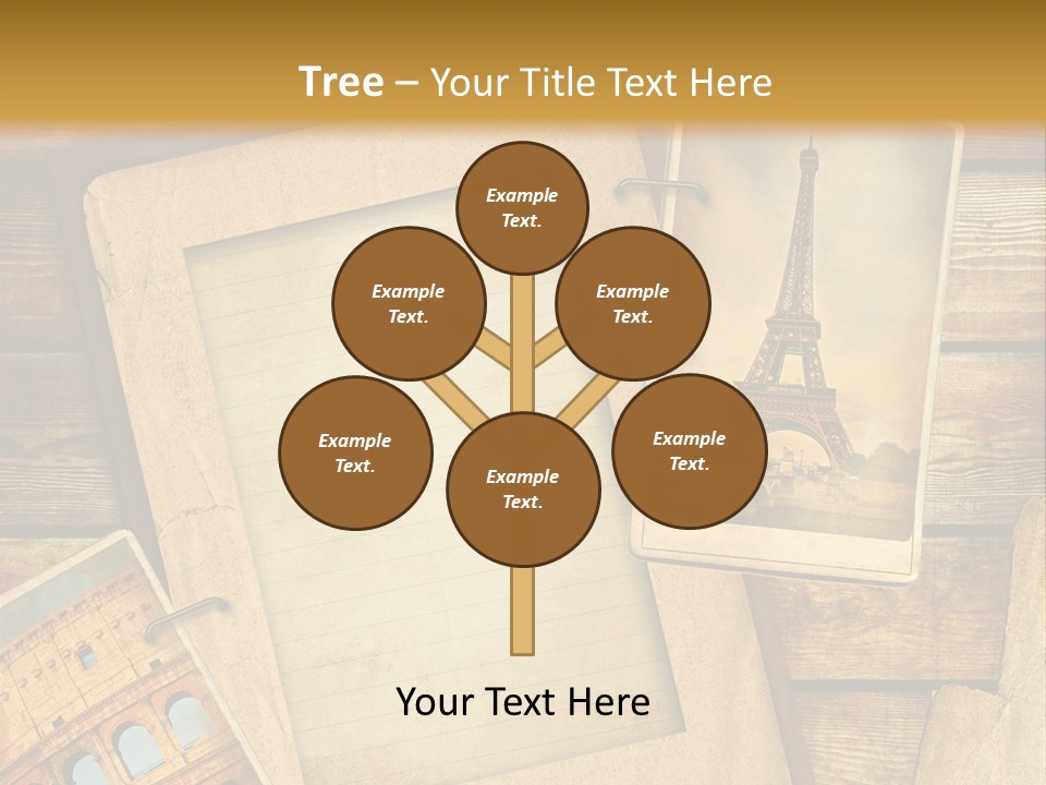 Panorama Isola Piazza Dei Miracoli PowerPoint Template