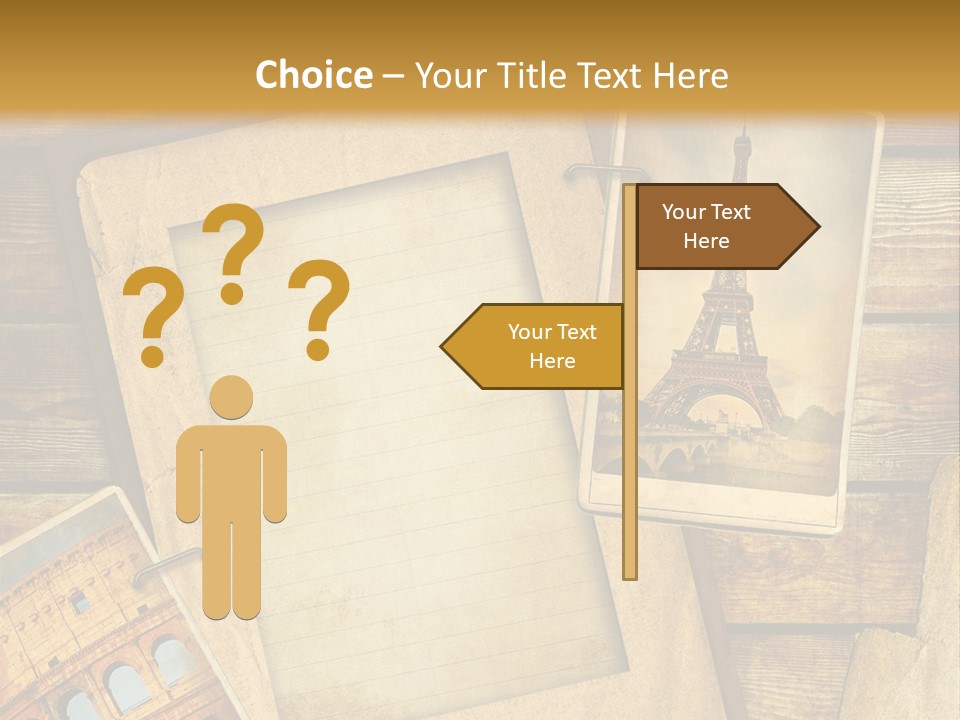 Panorama Isola Piazza Dei Miracoli PowerPoint Template