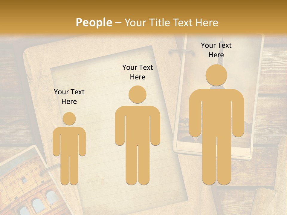 Panorama Isola Piazza Dei Miracoli PowerPoint Template