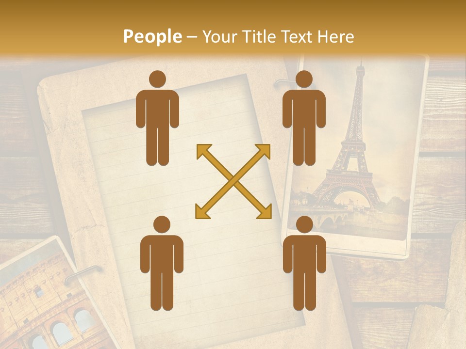 Panorama Isola Piazza Dei Miracoli PowerPoint Template