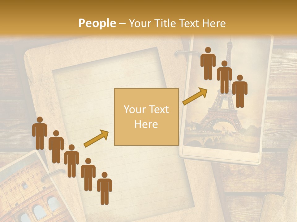 Panorama Isola Piazza Dei Miracoli PowerPoint Template