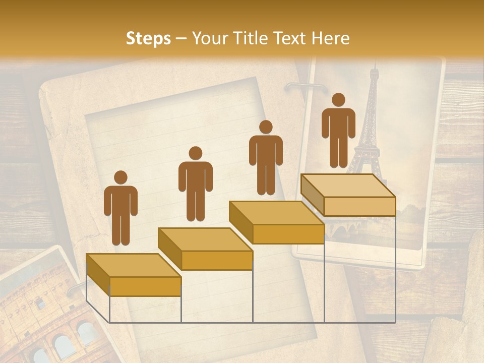 Panorama Isola Piazza Dei Miracoli PowerPoint Template