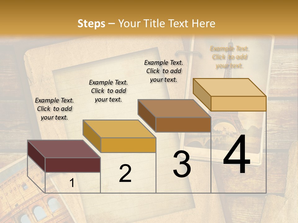 Panorama Isola Piazza Dei Miracoli PowerPoint Template