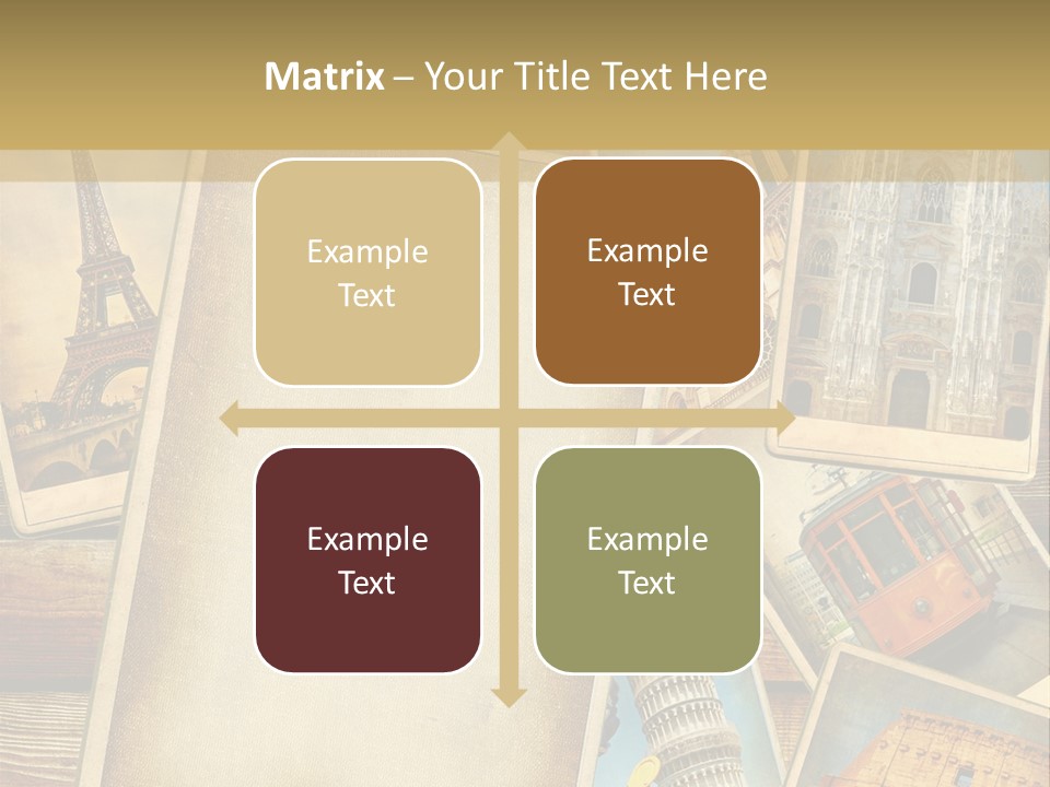 Background Paper Drawing PowerPoint Template