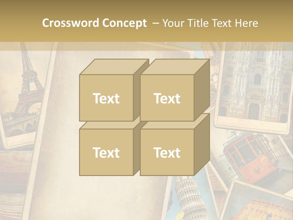 Background Paper Drawing PowerPoint Template