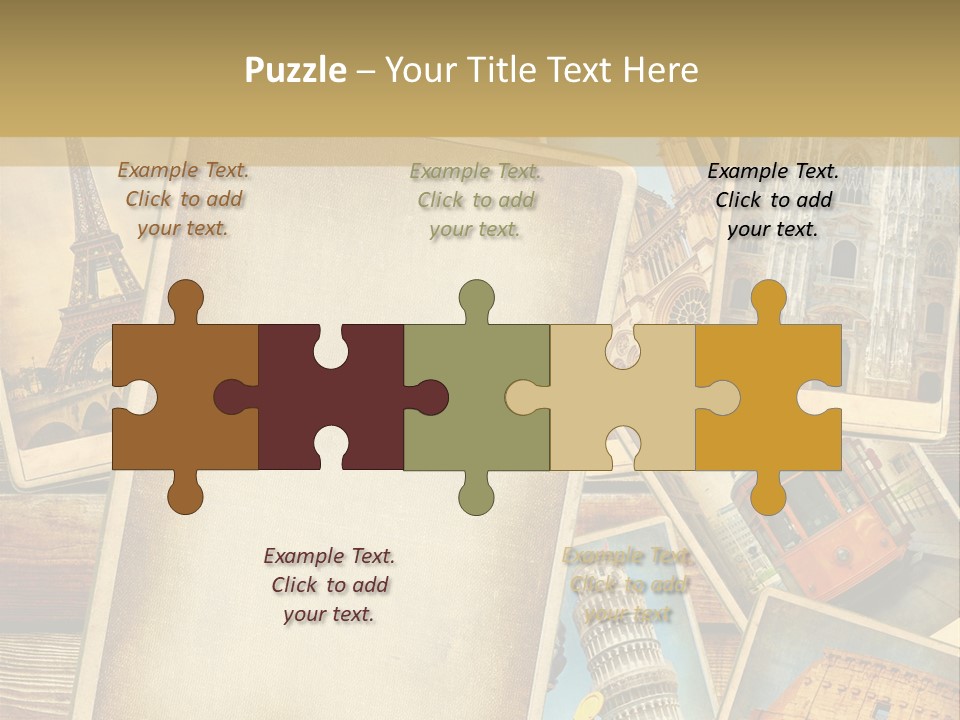 Background Paper Drawing PowerPoint Template