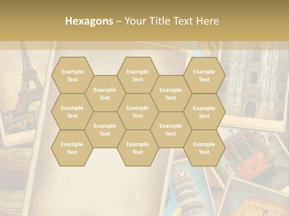 Background Paper Drawing PowerPoint Template