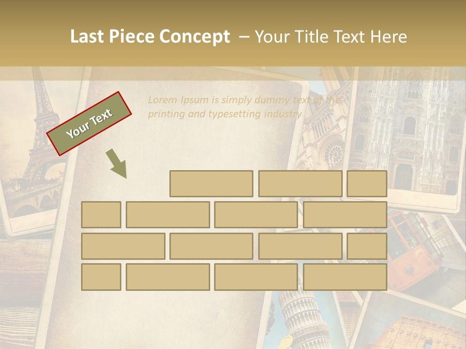 Background Paper Drawing PowerPoint Template