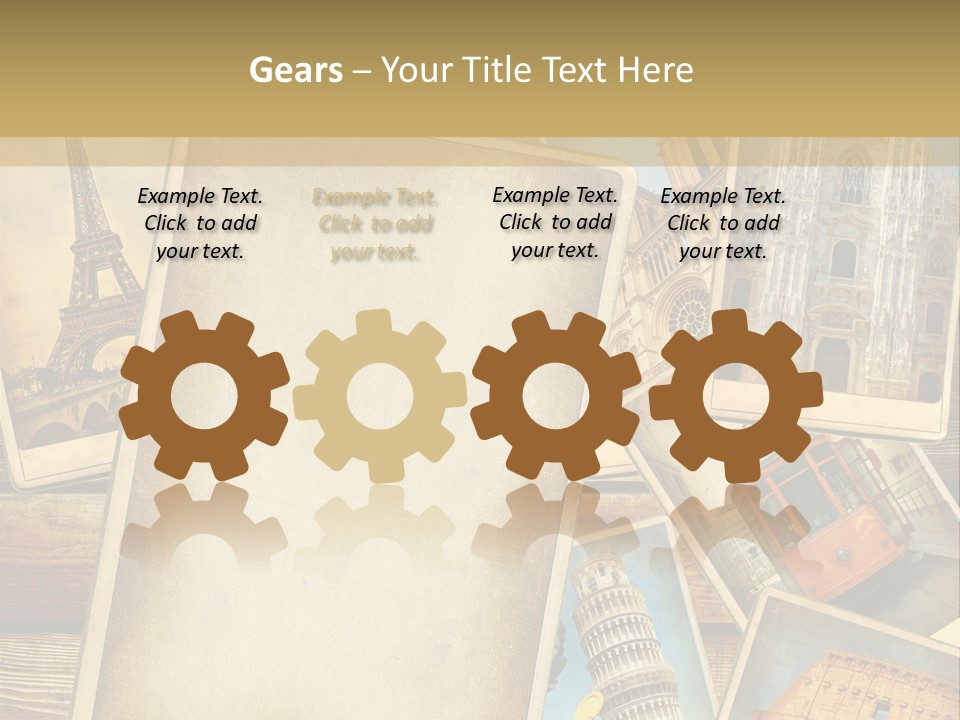 Background Paper Drawing PowerPoint Template