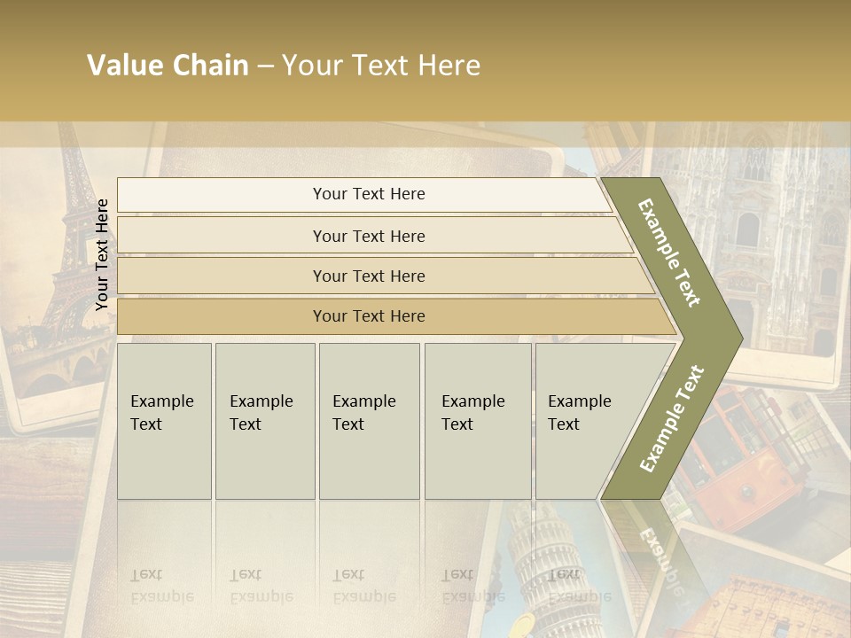 Background Paper Drawing PowerPoint Template