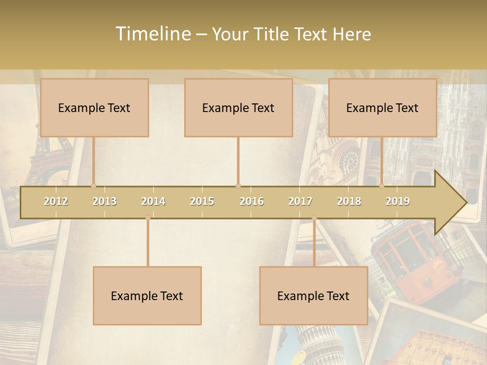 Background Paper Drawing PowerPoint Template