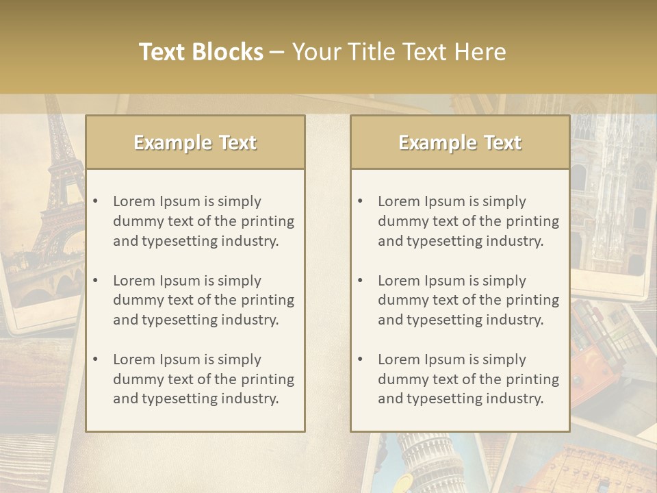 Background Paper Drawing PowerPoint Template