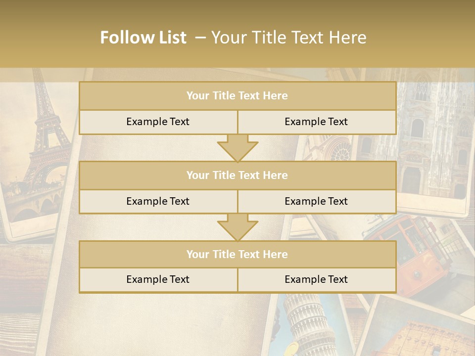 Background Paper Drawing PowerPoint Template