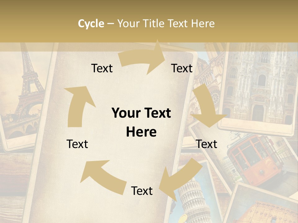 Background Paper Drawing PowerPoint Template