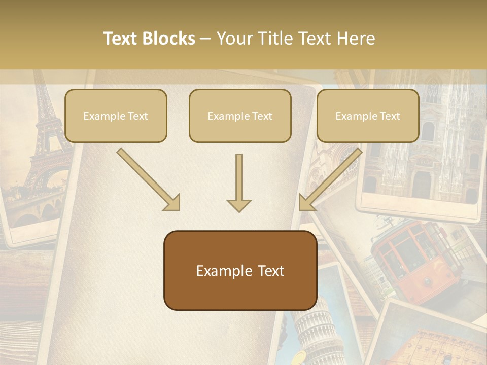 Background Paper Drawing PowerPoint Template