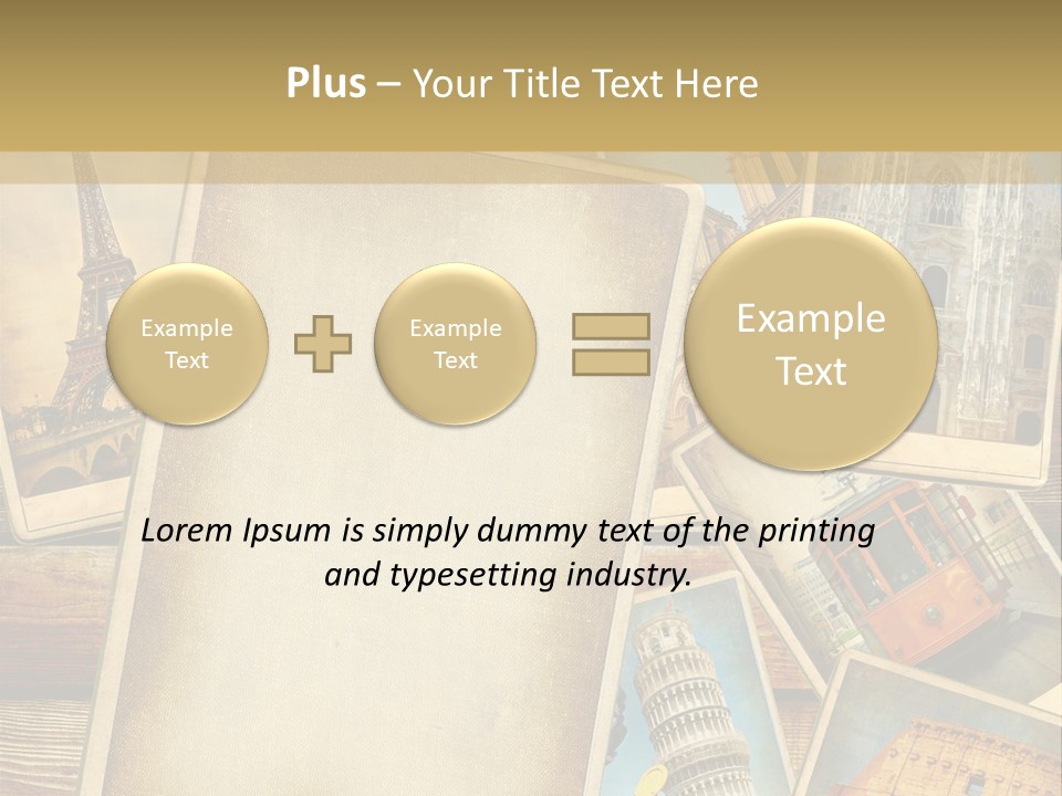 Background Paper Drawing PowerPoint Template