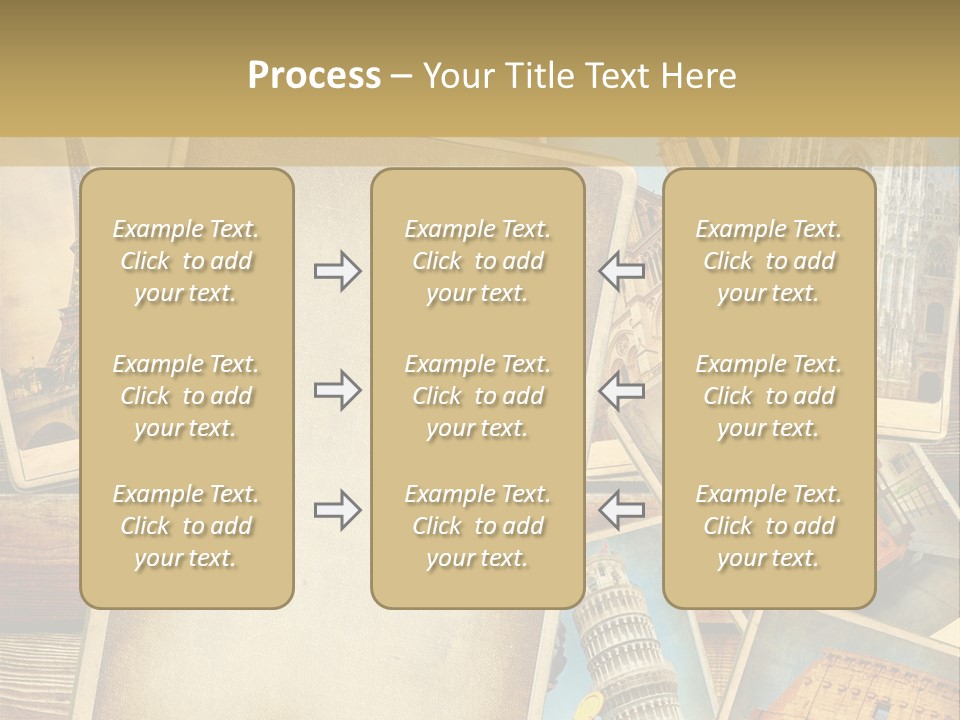 Background Paper Drawing PowerPoint Template