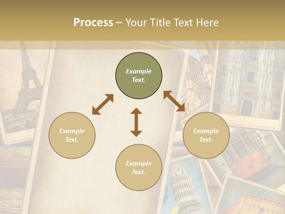 Background Paper Drawing PowerPoint Template