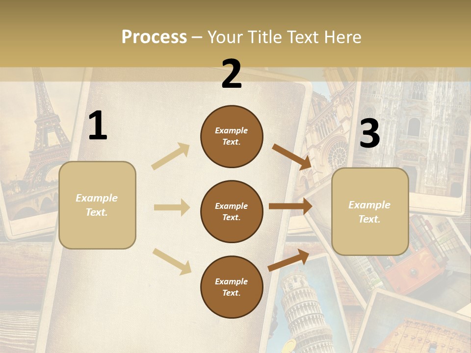 Background Paper Drawing PowerPoint Template