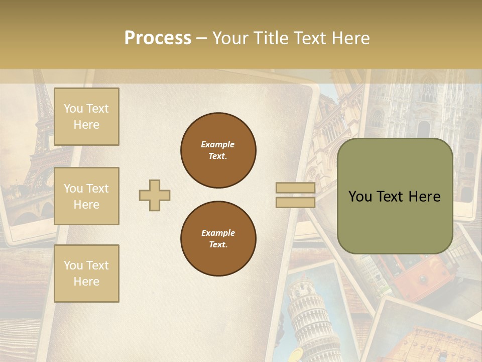 Background Paper Drawing PowerPoint Template