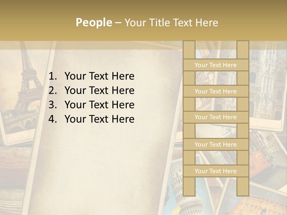 Background Paper Drawing PowerPoint Template