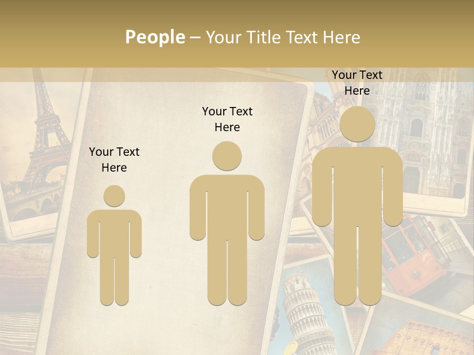 Background Paper Drawing PowerPoint Template