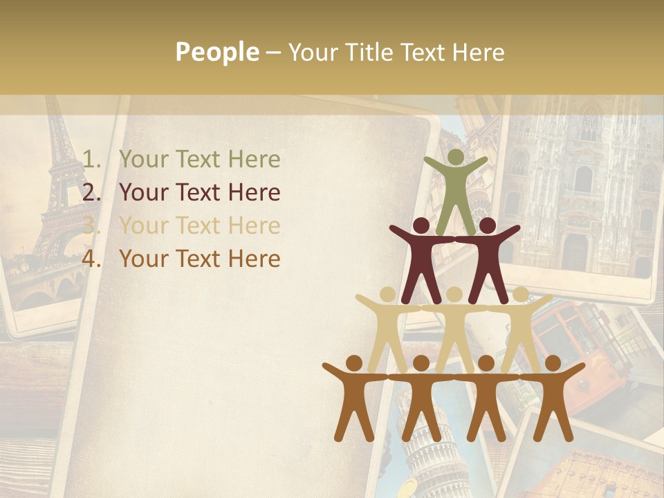 Background Paper Drawing PowerPoint Template