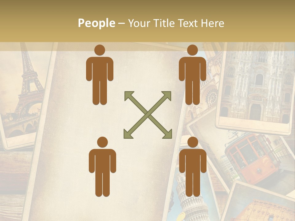 Background Paper Drawing PowerPoint Template