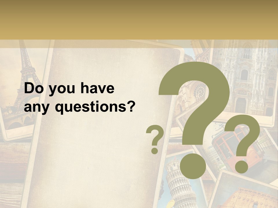 Background Paper Drawing PowerPoint Template