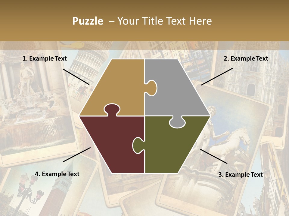 Green Copy Sacking PowerPoint Template