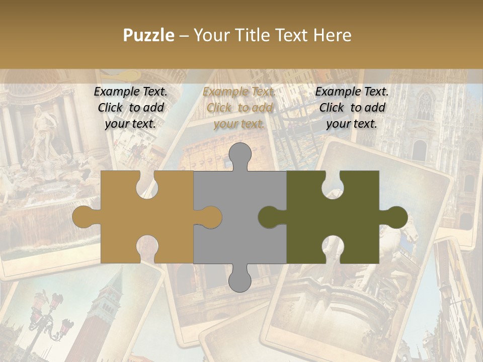 Green Copy Sacking PowerPoint Template