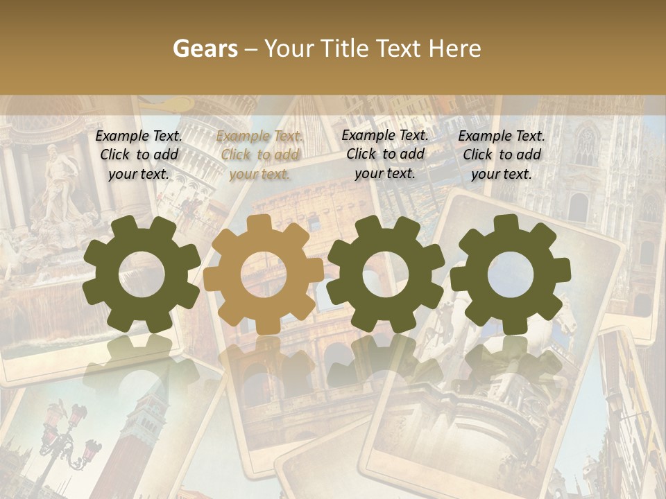 Green Copy Sacking PowerPoint Template