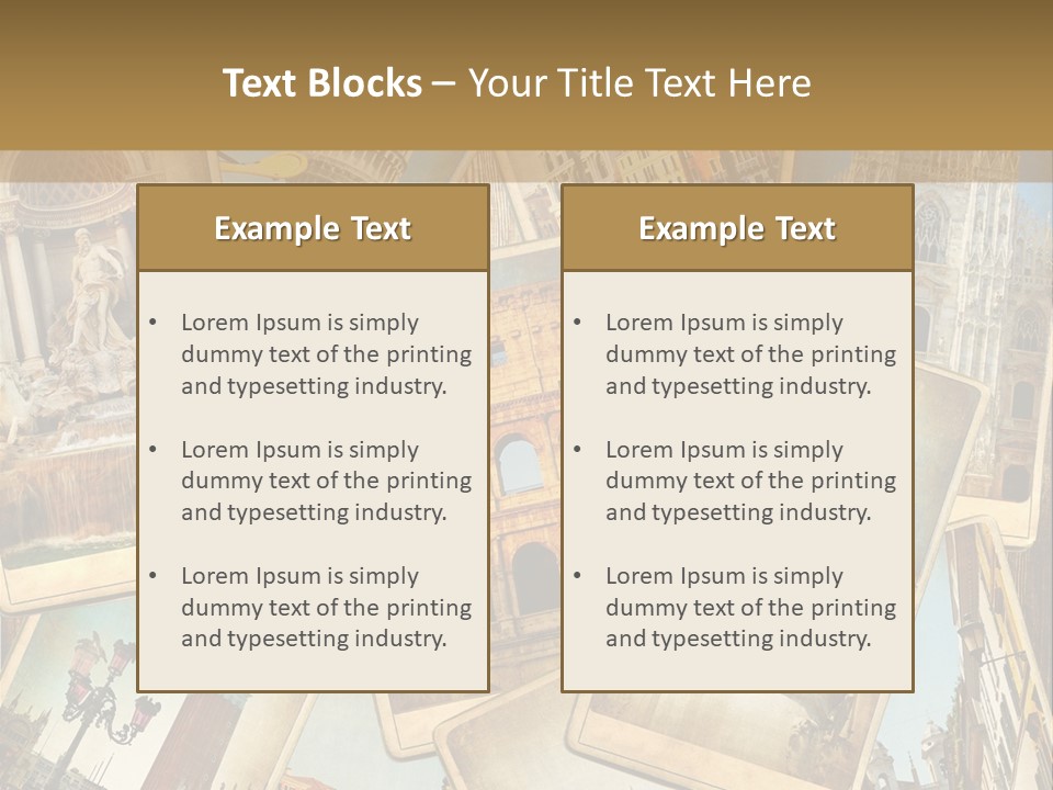 Green Copy Sacking PowerPoint Template