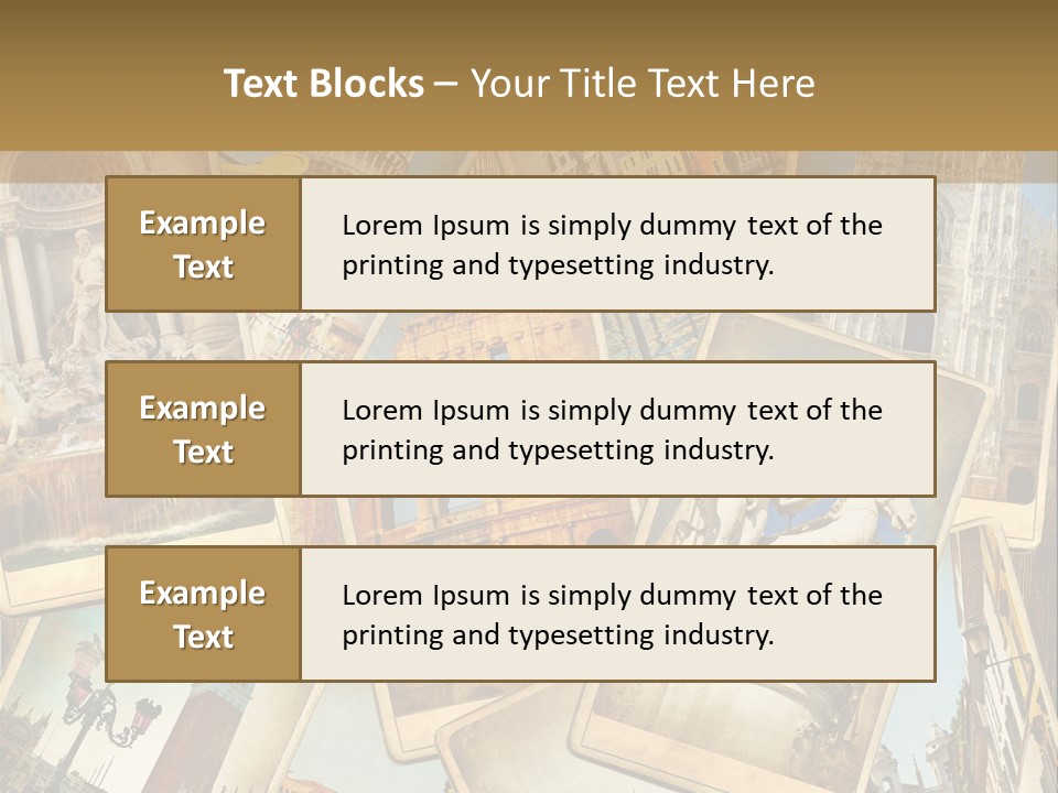 Green Copy Sacking PowerPoint Template