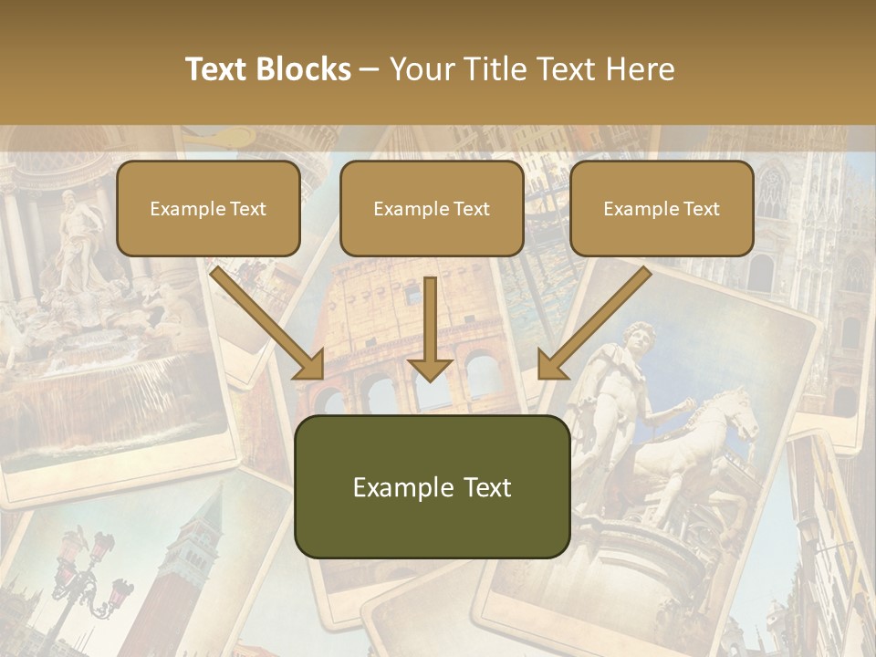 Green Copy Sacking PowerPoint Template