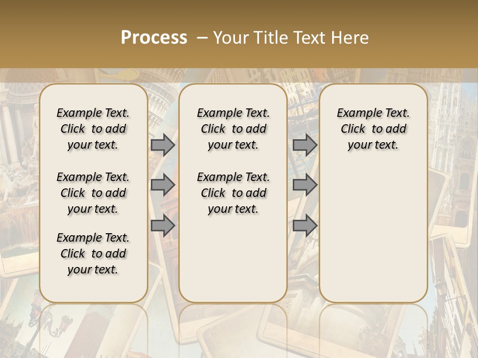 Green Copy Sacking PowerPoint Template