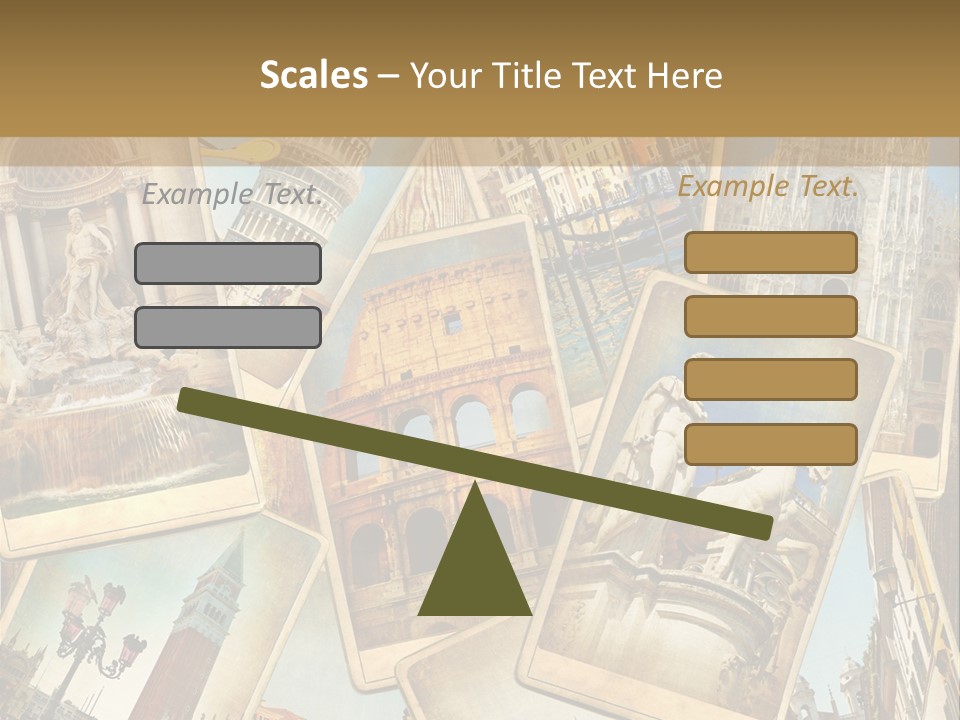 Green Copy Sacking PowerPoint Template