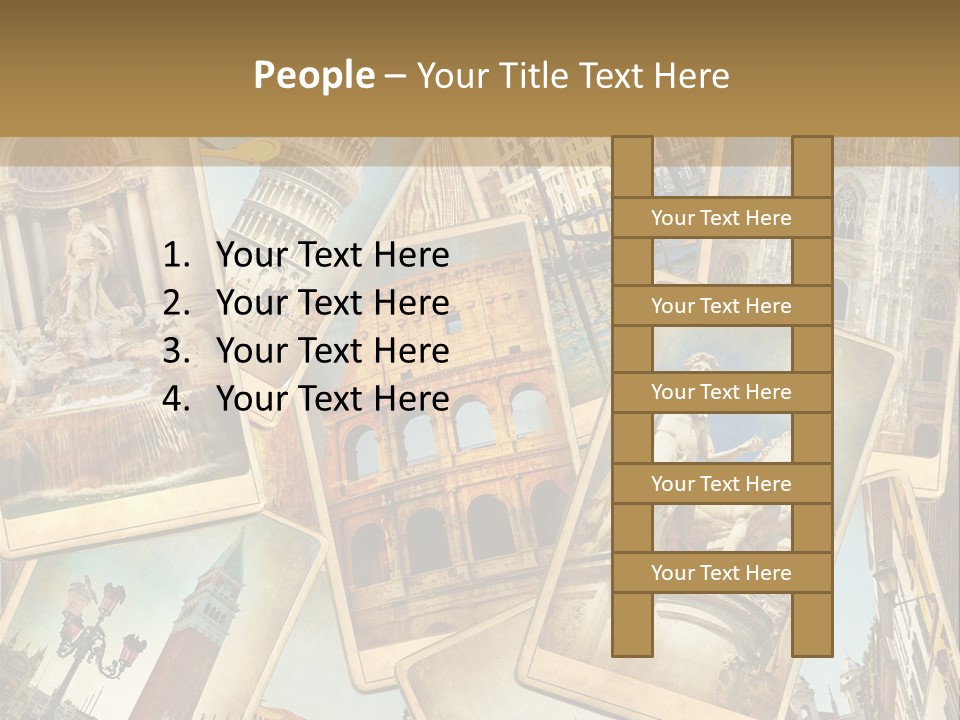 Green Copy Sacking PowerPoint Template