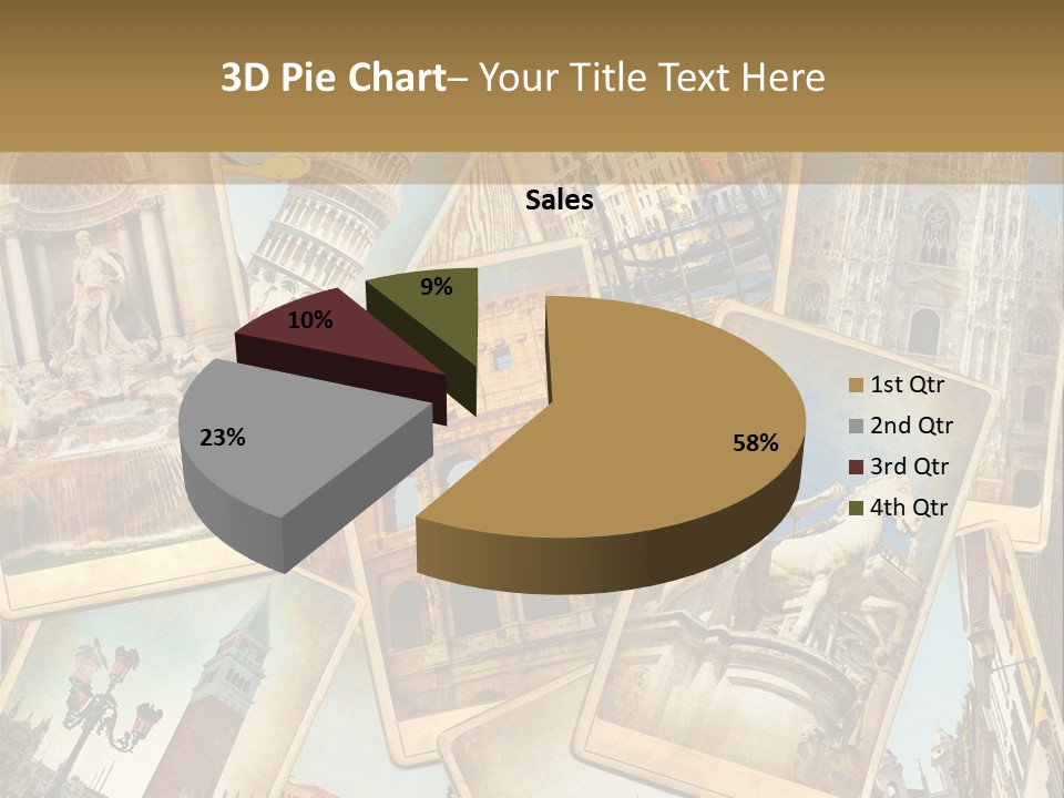 Green Copy Sacking PowerPoint Template