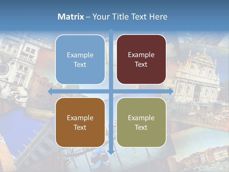 Tela San Marco Ducale PowerPoint Template