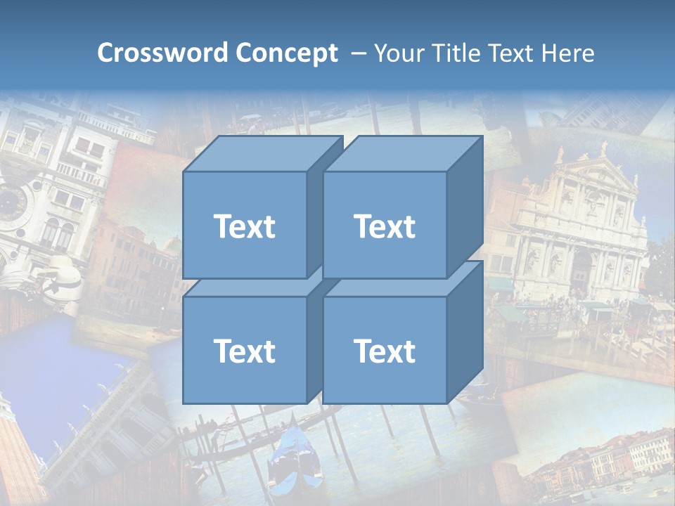 Tela San Marco Ducale PowerPoint Template