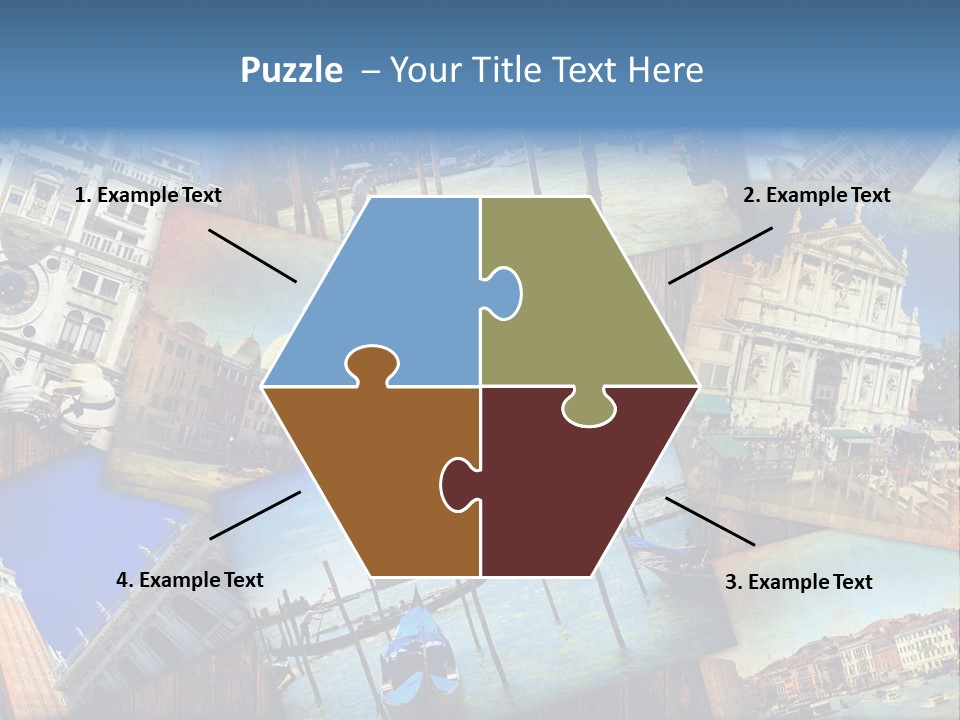 Tela San Marco Ducale PowerPoint Template