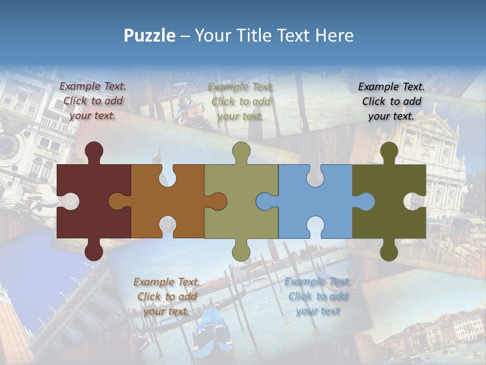 Tela San Marco Ducale PowerPoint Template