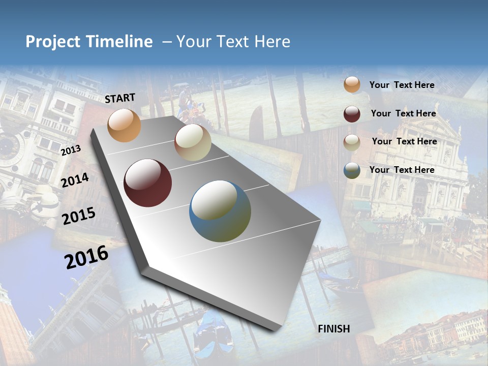 Tela San Marco Ducale PowerPoint Template
