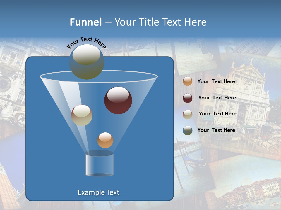 Tela San Marco Ducale PowerPoint Template