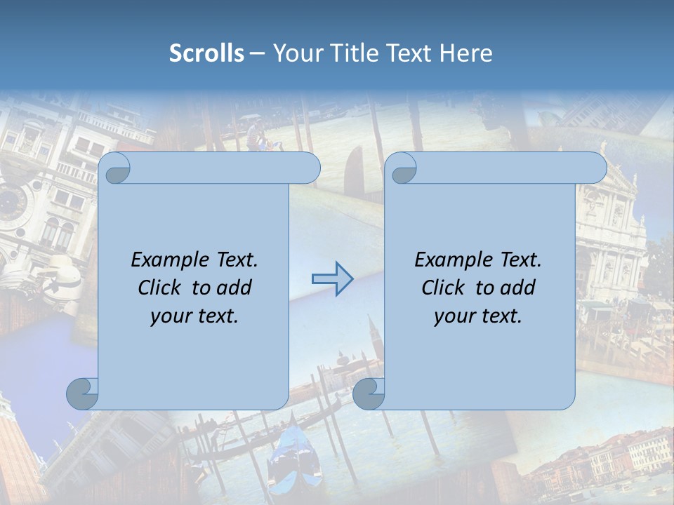 Tela San Marco Ducale PowerPoint Template