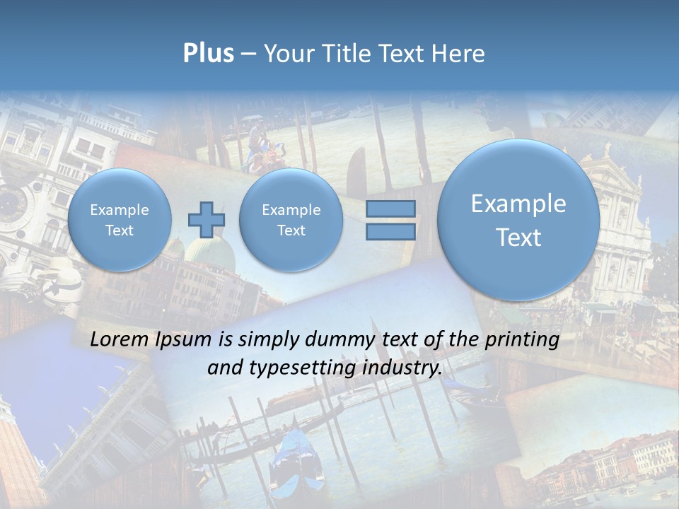 Tela San Marco Ducale PowerPoint Template