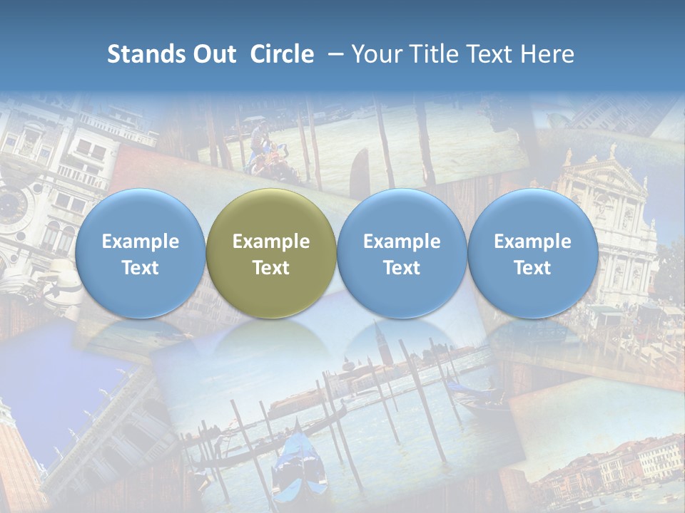 Tela San Marco Ducale PowerPoint Template