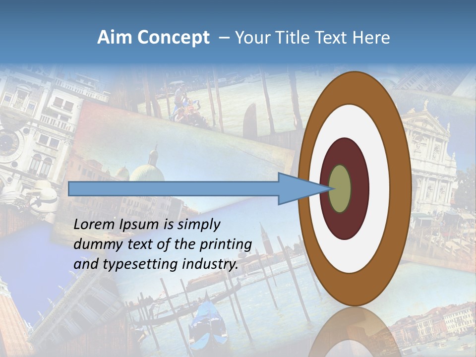 Tela San Marco Ducale PowerPoint Template