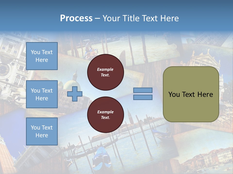 Tela San Marco Ducale PowerPoint Template